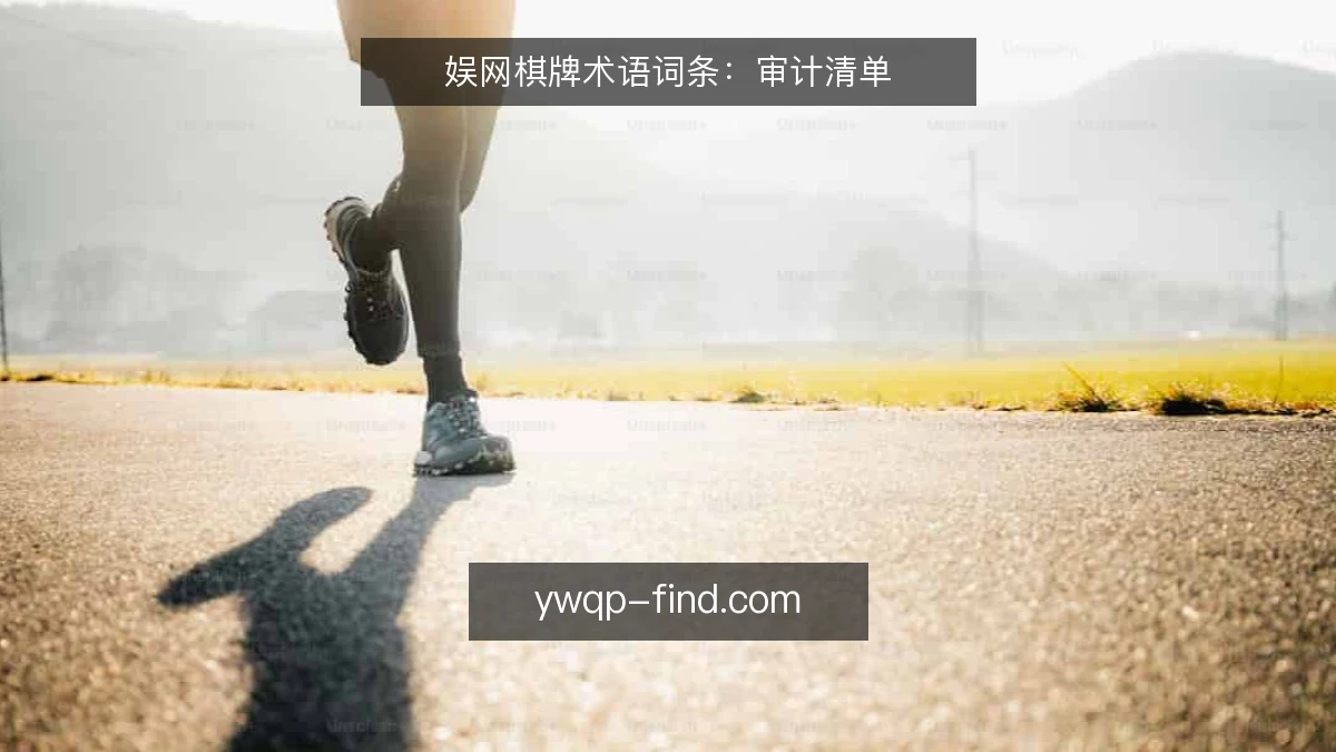 娱网棋牌术语词条：审计清单